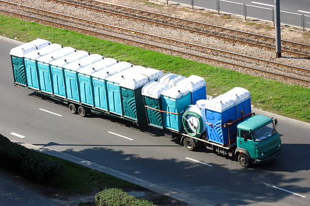 Porta potty delivery and setup in Hackettstown, NJ